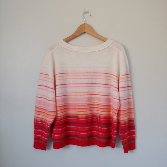 Anthropologie Saturday Sunday Emmeline Cashmere Crewneck Sweater Size Small - Picture 6 of 16